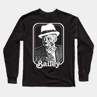 DeFord Bailey // Retro Style Country Artist Fan Design Long Sleeve T-Shirt